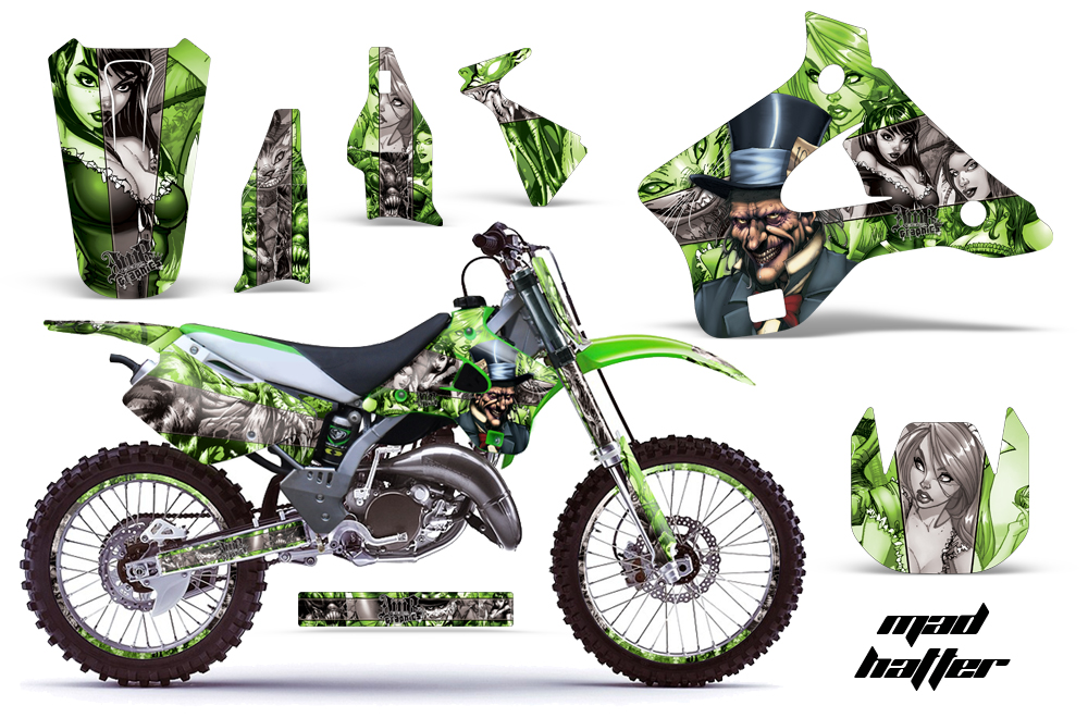 Kawasaki KX125 KX250 94-98 Graphics Kit MH GS NPs